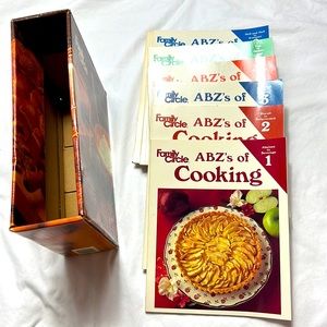 Family circle ABZ’S cooking food books set of 12 excellent condition used